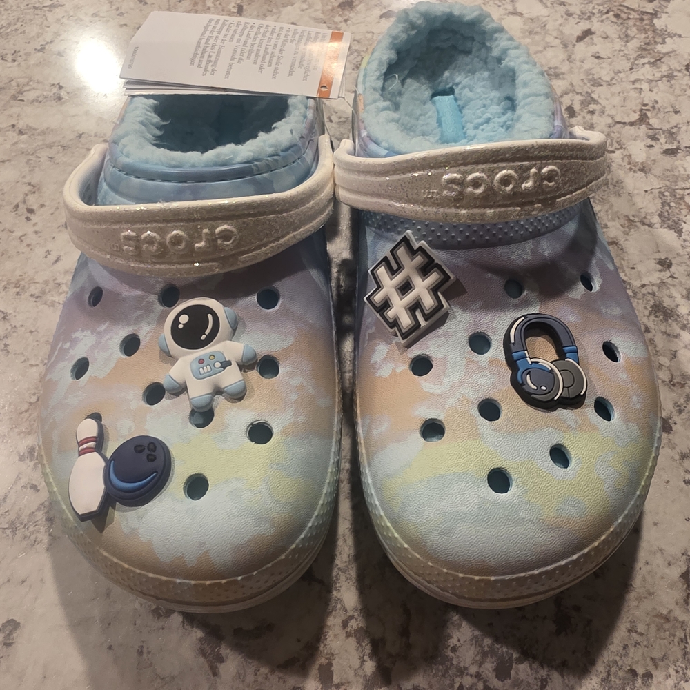 CROCS Kids Rainbow Clouds Clogs